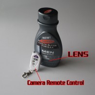 High Resolution Digital Spy Shower's gel Bottle Hidden Camera 32GB