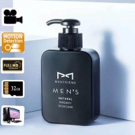 Shampoo Bottle Camera 1080P HD Spy DVR Waterproof Pinhole Spy Camera 32GB Internal Memory,best Spy Cam Shampoo/Shower Gel Camera DVR, Bathroom Spy Camera