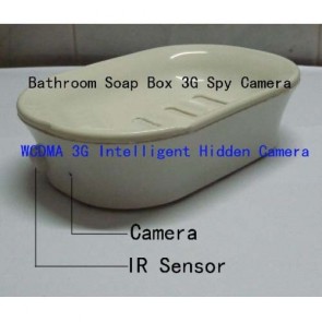 Soap Box Hidden Bathroom Spy Cams DVR - Bathroom Spy Camera WCDMA 3G Soap Box Spy Hidden Camera