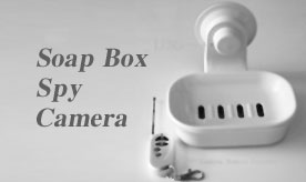Bathroom Spy Camera hidden soap box